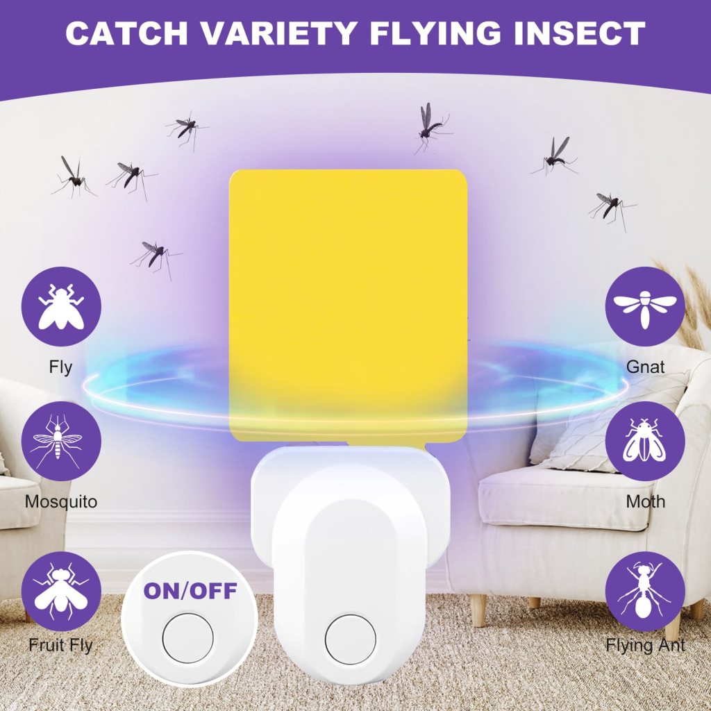 Bulk Order UV Fly Trap Pads for Effective Insect Control 2 UV fly trap pads