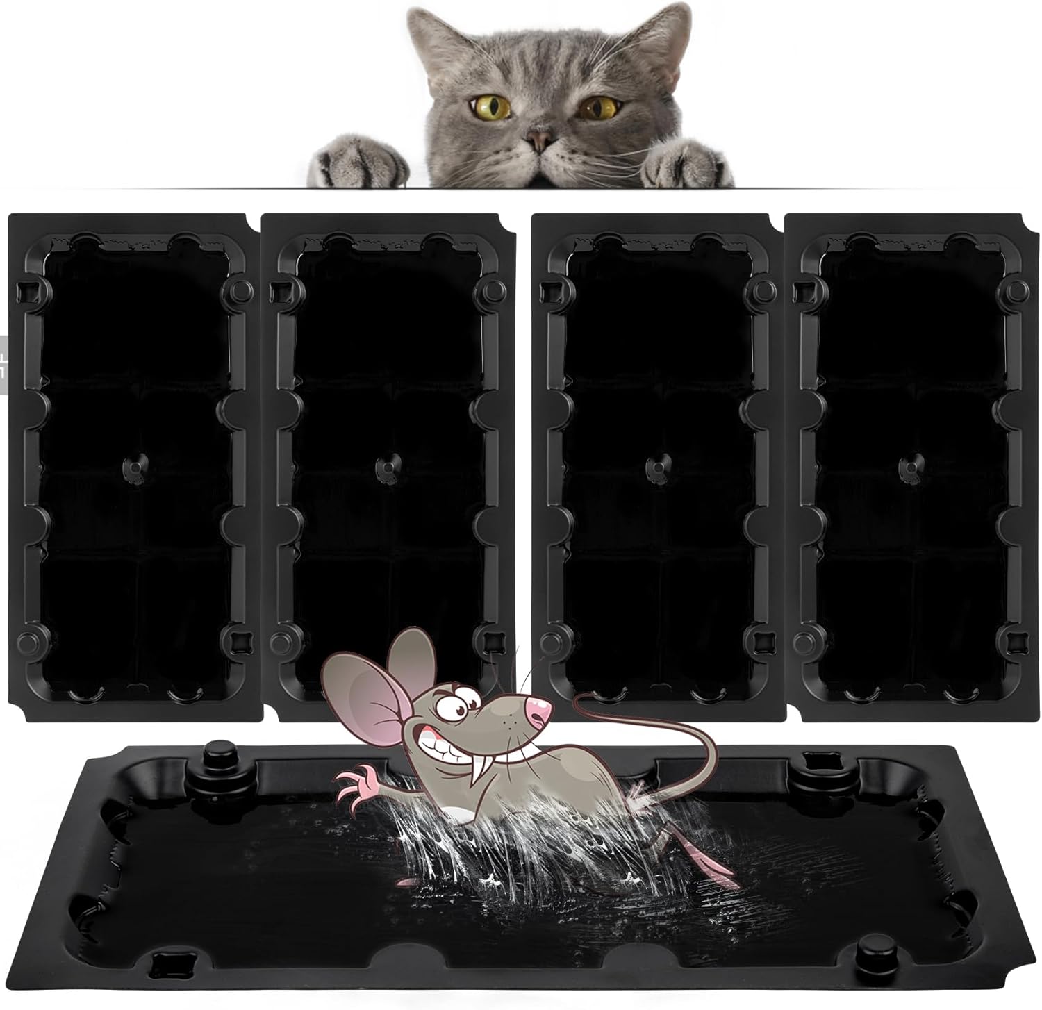 Tamper-Resistant Rodent Bait Station with Non-Toxic Glue Board Insert — Commercial Monitoring Box 1 Tamper-Resistant Rodent Bait Station with Non-Toxic Glue Board Insert — Commercial Monitoring Box