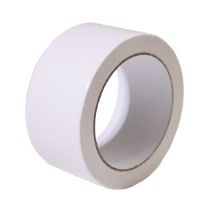 White tree banding tape roll - non-toxic insect barrier tape for fruit trees